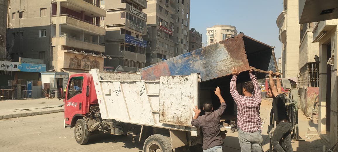 رفع 655 حالة إشغال من شوارع وسط الإسكندرية