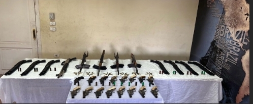 الأمن العام يُواصل ضرباته.. 36 قطعة سلاح ناري و5 قضايا مخدرات بحملة بسوهاج