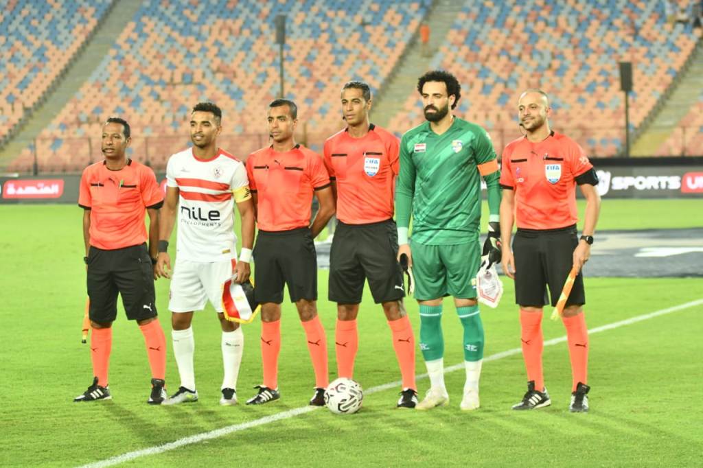 الزمالك يقرر تقديم احتجاج رسمي ضد أمين عمر حكم مباراة المقاولون 