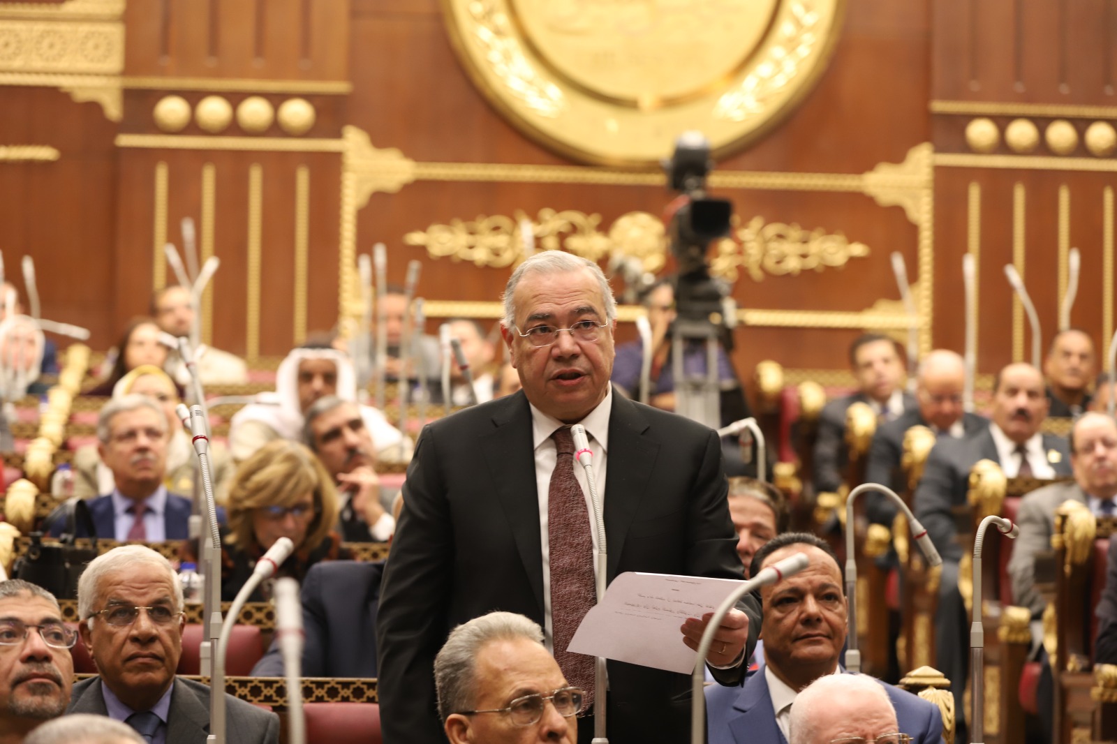 عصام خليل يؤدي اليمين الدستورية عضوًا بمجلس الشيوخ
