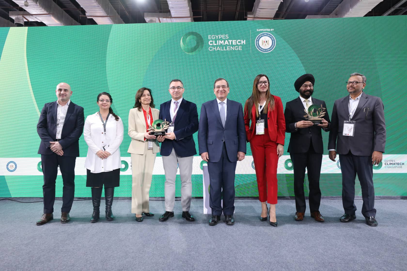 توزيع جوائز اختيار الجمهور لتحدي تكنولوجيا المناخ في ختام فعاليات إيجيبس 2024