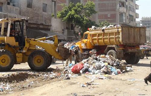رفع 70 طن قمامة ومخلفات من شوارع غرب الإسكندرية