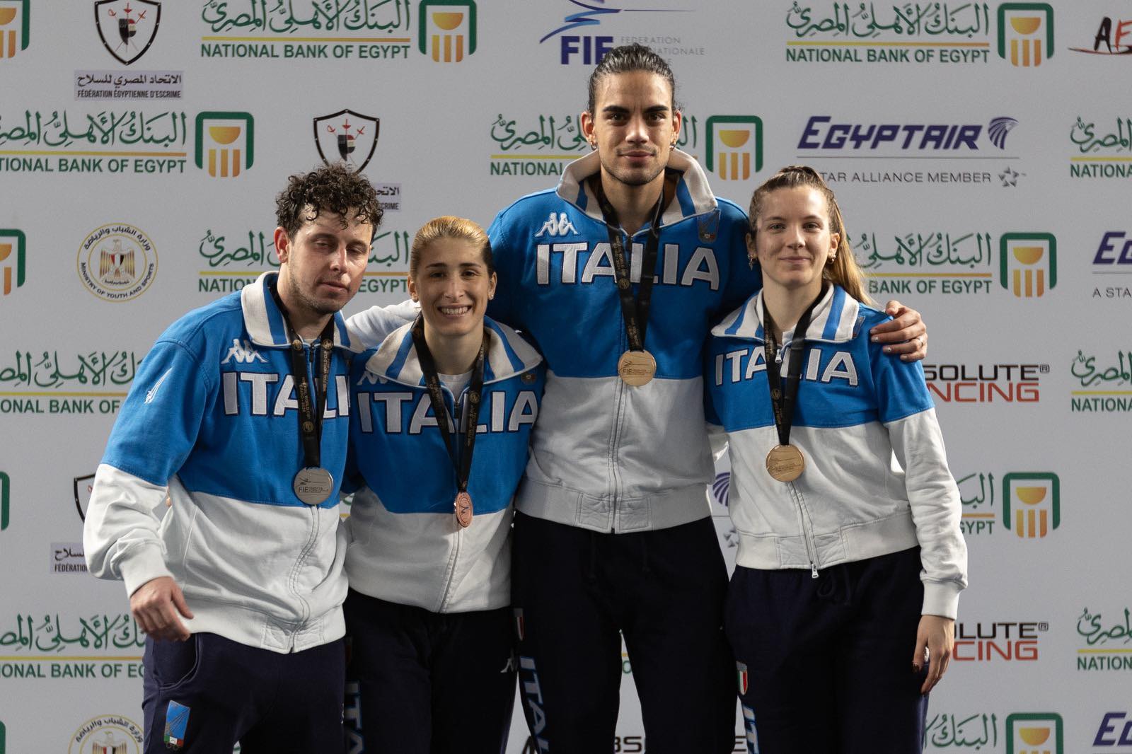 إيطاليا تكتسح ميداليات الفردي بكأس العالم لسلاح الشيش بالقاهرة