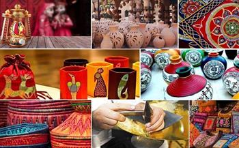   الأحد معرض للحرف اليدوية والمشغولات التراثية بتجارية القاهرة 