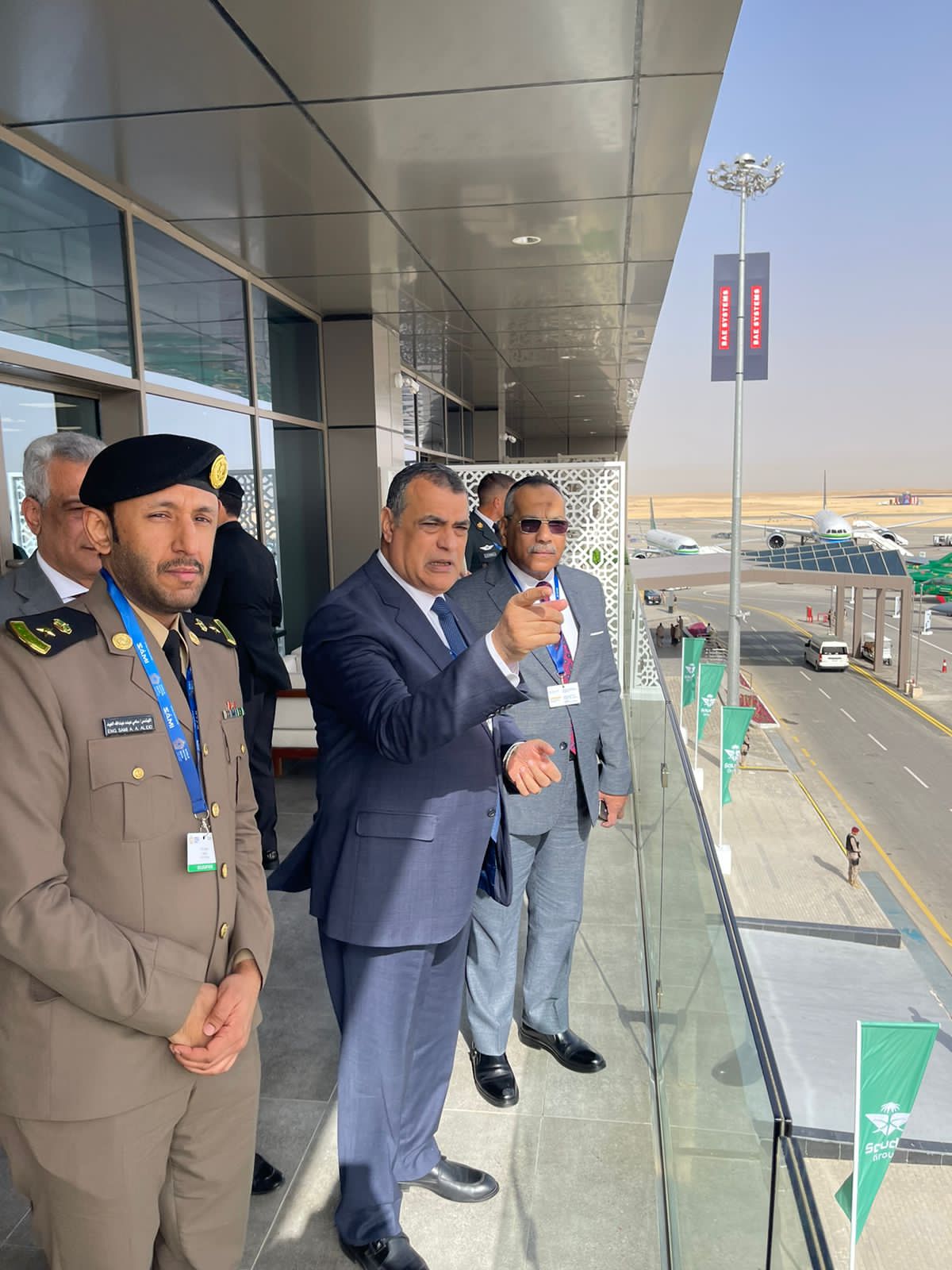  وزير الدولة للإنتاج الحربي يحضر افتتاح معرض الدفاع العالمي بالسعودية