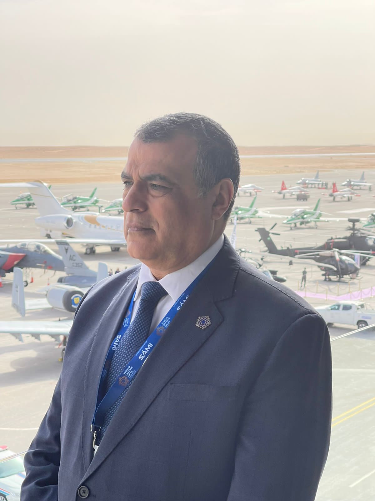  وزير الدولة للإنتاج الحربي يحضر افتتاح معرض الدفاع العالمي بالسعودية