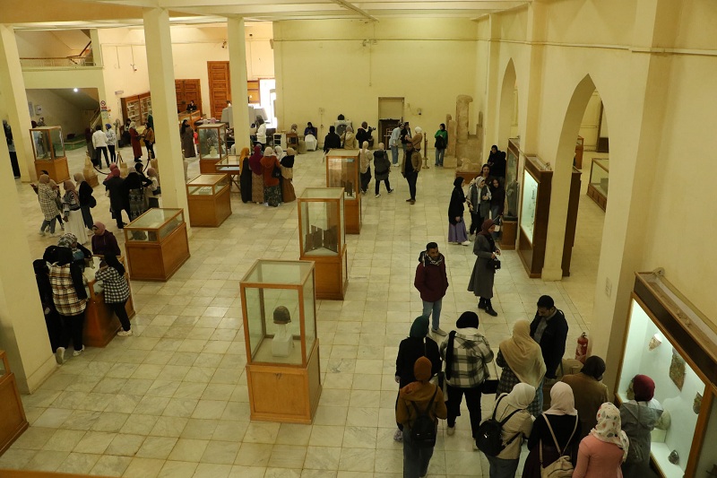 متحف الوادي الجديد يستقبل فتيات المحافظات الحدودية في الملتقى 15 لمشروع أهل مصر 