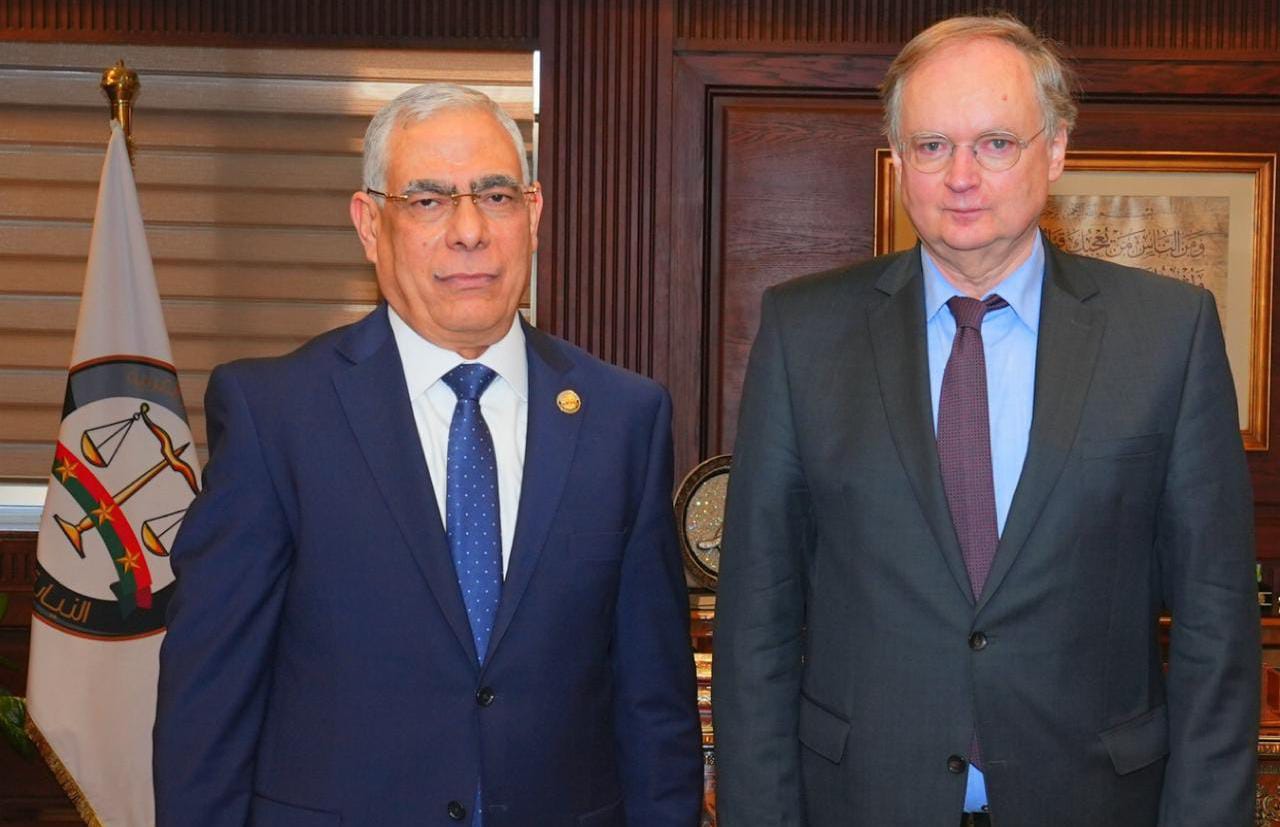 النائب العام يلتقي رئيس بعثة الاتحاد الأوروبي في مصر 