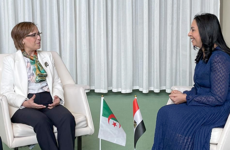 مايا مرسي تناقش أوضاع ملف تمكين المرأة مع وزيرة التضامن الوطني والأسرة بالجزائر بوابة الأهرام