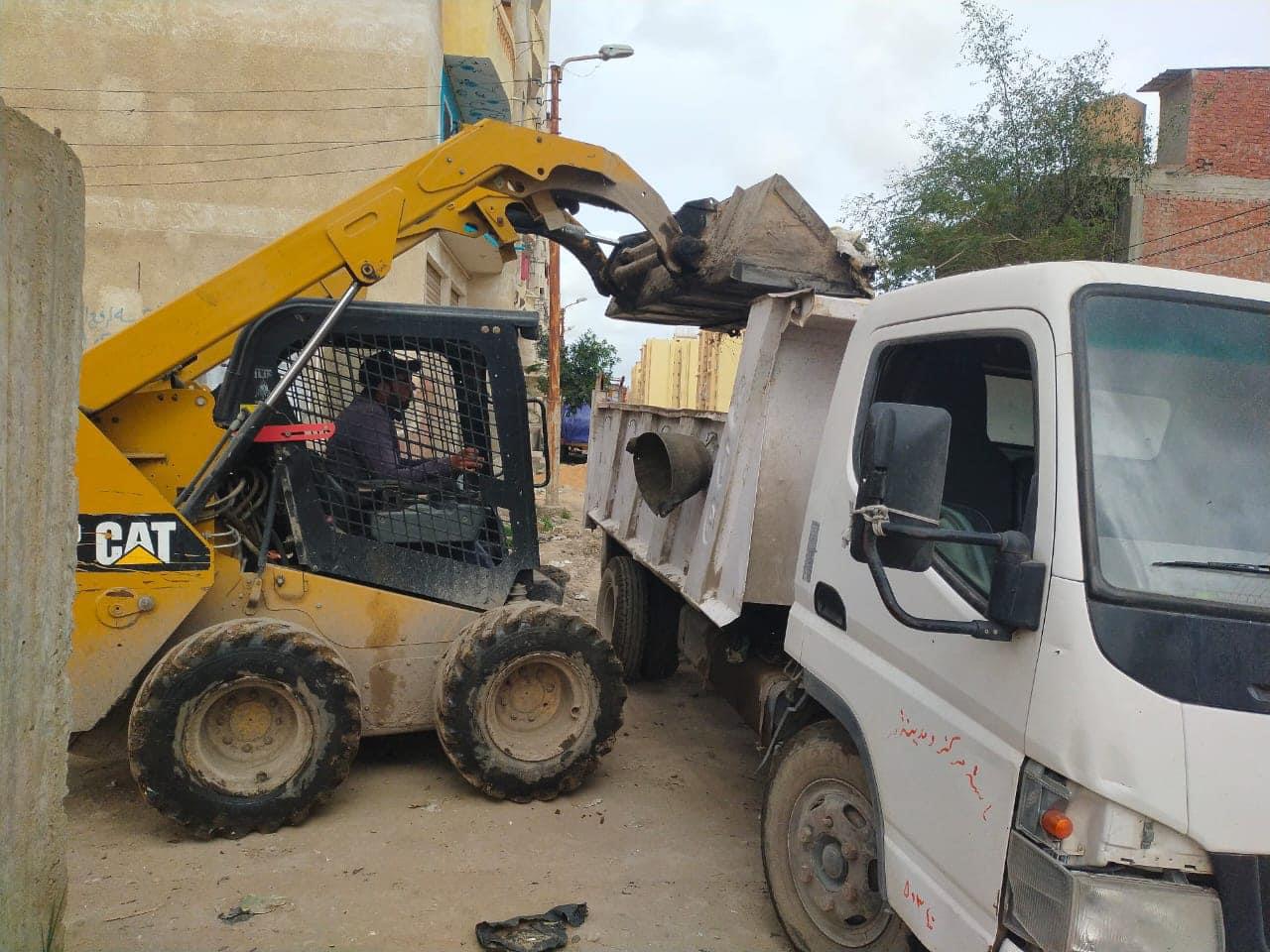 التخلص من 4115 طن قمامة في محافظة الغربية