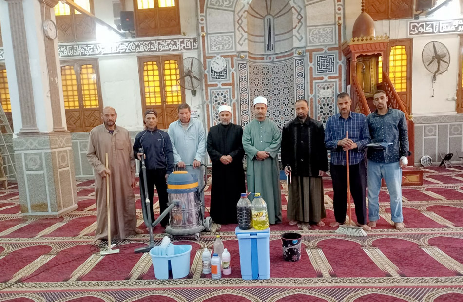 مساجد مصر تستعد لاستقبال المعتكفين في العشر الأواخر من رمضان |صور