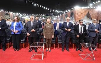   وزيرة الثقافة ومحافظ الجيزة يفتتحان الدورة  من معرض فيصل للكتاب