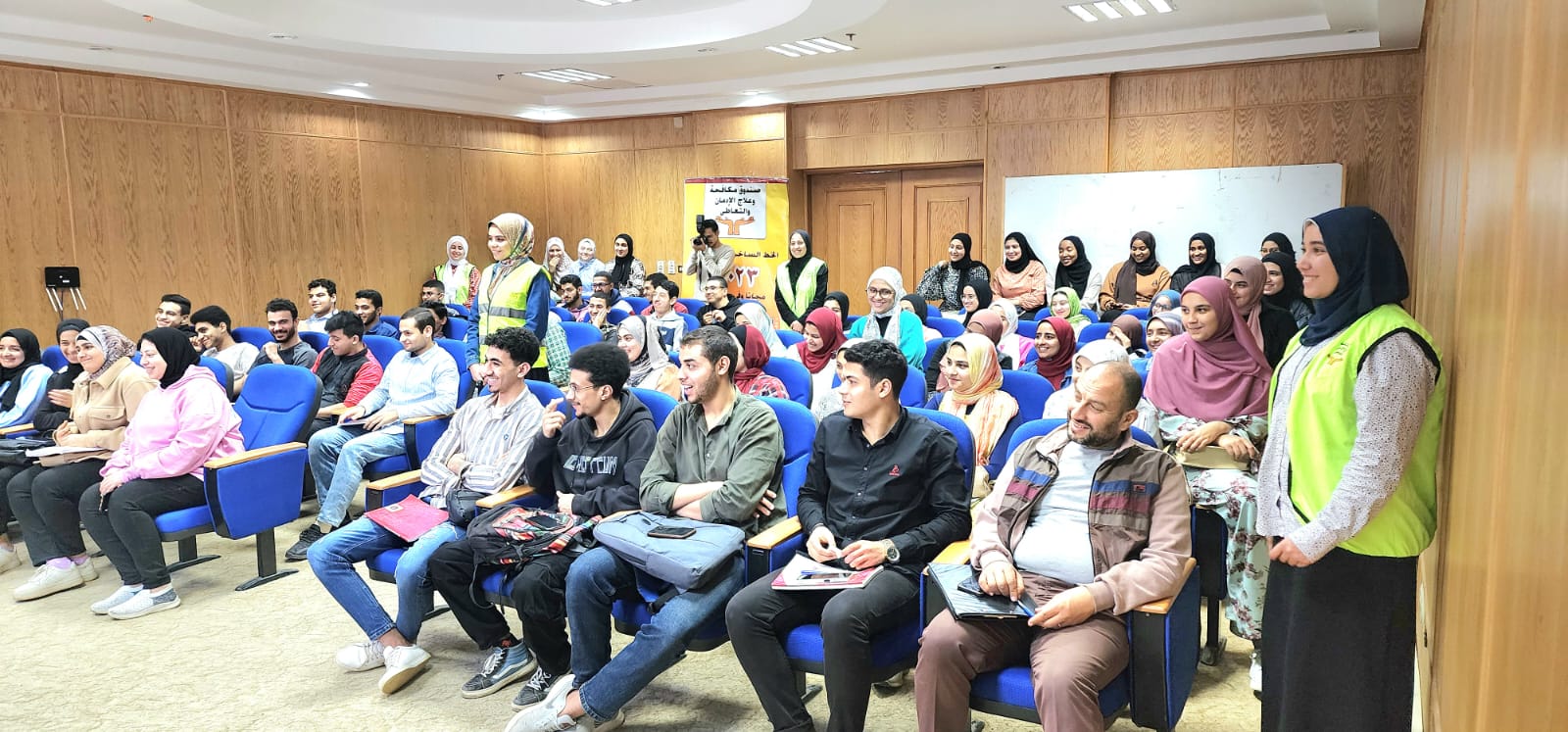 جامعة كفرالشيخ تعقد ندوة توعوية حول مخاطر الإدمان بكلية الصيدلة