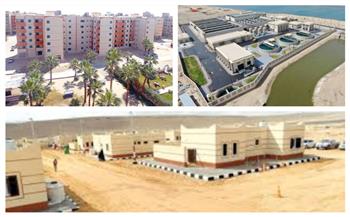   ;سيناء العبور إلى التنمية; أبرزها رفح الجديدة  تعرف على المشروعات العمرانية على أرض الفيروز| انفوجراف