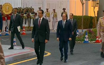  الرئيس السيسي يصل مقر البطولة العربية العسكرية للفروسية بالعاصمة الإدارية 
