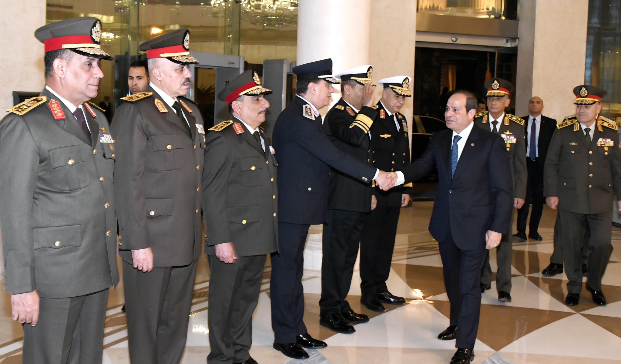 الرئيس السيسي يشهد حفل سحور القوات المسلحة 
