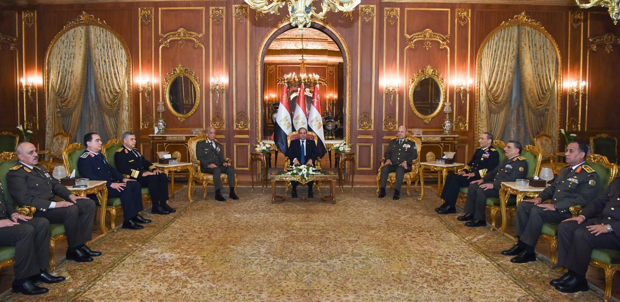 حضور الرئيس السيسي حفل سحور القوات المسلحة