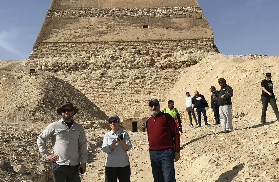 بمشاركة باحثين من جامعة طنطا.. اكتشاف فرع جاف من نهر النيل مدفون بالقرب من الأهرامات 