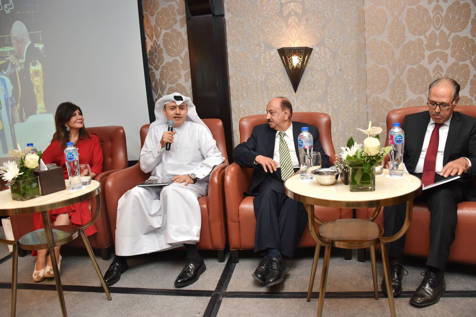 ‎سفارة قطر بالقاهرة تنظم حفل تدشين كتاب "كيف أبهرت قطر العالم في كأس العالم؟"
