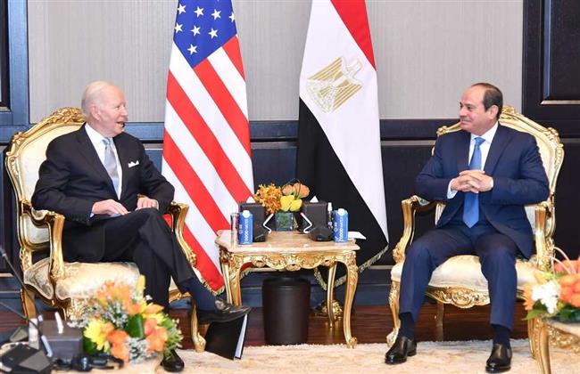 الرئيس السيسي وبايدن يتفقان على ضرورة تكثيف الجهود الدولية لإنجاح مسار مفاوضات غزة
