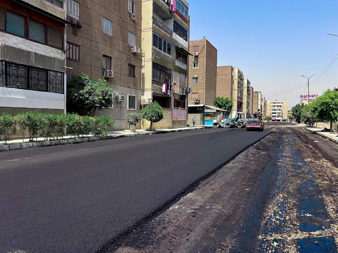 محافظة الجيزة تعلن رصف طريق البراجيل أسفل محور 26 يوليو الجديد