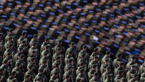 موسكو آلاف العسكريين يستعدون لاستعراض عيد النصر الـ