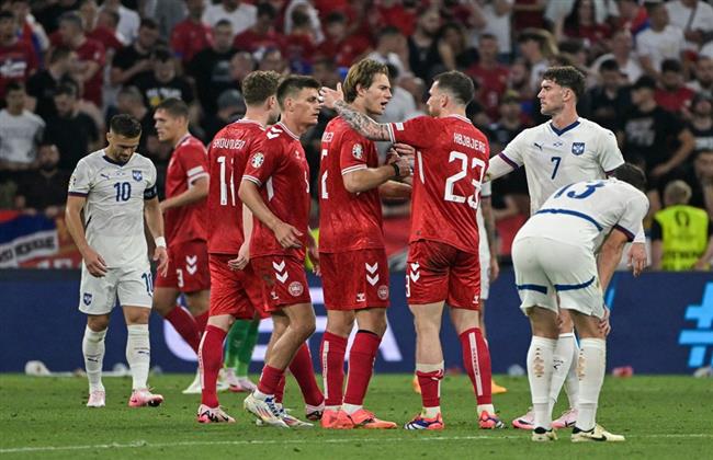 الدنمارك تخطف بطاقة التأهل الثانية عن المجموعة الثالثة بعد التعادل مع صربيا في يورو 