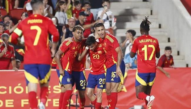 يورو  إسبانيا تقسو على جورجيا  ـ وتضرب موعدًا مع ألمانيا في ربع النهائي 