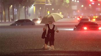كوريا الجنوبية رياح قوية وأمطار غزيرة تخلف أضرارا جسيمة في جميع أنحاء البلاد