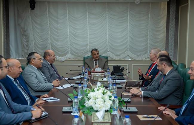 وزير الدولة للإنتاج الحربي يتابع مستجدات تنفيذ  أول محطة بمصر لإنتاج الطاقة الكهربائية من المخلفات  