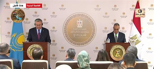   مصر وكازاخستان يُدينان الهجمات التى تتعرض لها المملكة العربية السعودية