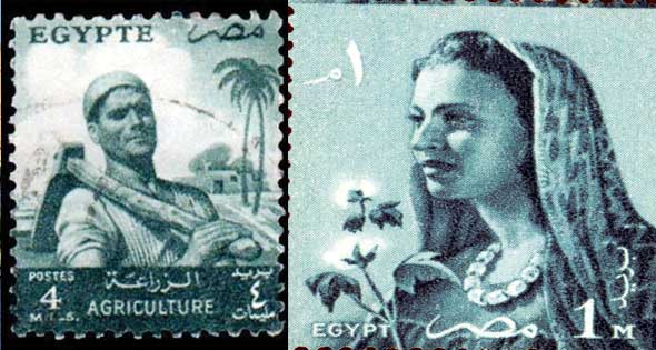 الرموز الشعبية تُزيِّن طوابع البريد - الأهرام اليومي