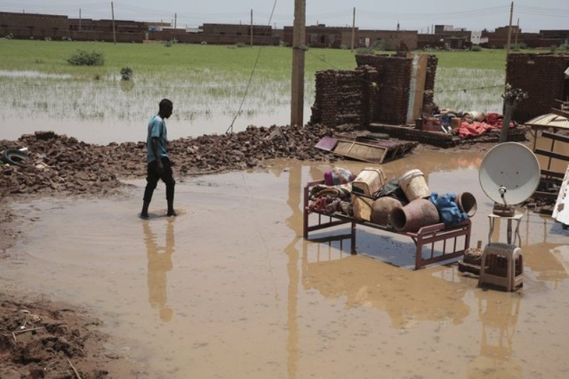 الفيضانات فى السودان 